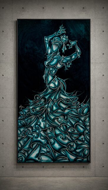 Flamenco Dancer Azul
